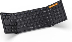 ProtoArc Opvouwbaar Toetsenbord - Full-Size Draadloos Toetsenbord - Reis Toetsenbord Draagbaar -