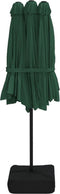 vidaXL - Parasol - dubbel - 449x245 - cm - groen
