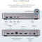 Startech.com 155UE-USB4-DOCK - USB4 Docking Station - Dual HDMI 4K 60Hz 100W PD - Zilverkleurig