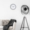 Wandklok 30cm-Stil-Zwart/Wit-Plastic-nXt Easy Big