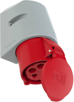 PCE 125-6tt CEE-wandcontactdoos 32 A 5-polig 400 V 1 stuk(s)