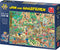 Jan van Haasteren - Vrolijke Fladderaars - Legpuzzel 2000 stukjes - Meerkleurig