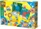 SES Creative - My First - Vingerverf Handafdruk Dieren - 4 kleuren - met 16 vingerverf kaarten en stickers - Glutenvrij- Makkelijk Uitwasbaar - 1 tot 4 jaar