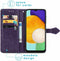 iMoshion Hoesje Geschikt voor Samsung Galaxy A13 (5G) / A04s Hoesje Met Pasjeshouder - iMoshion Mandala Bookcase - Paars