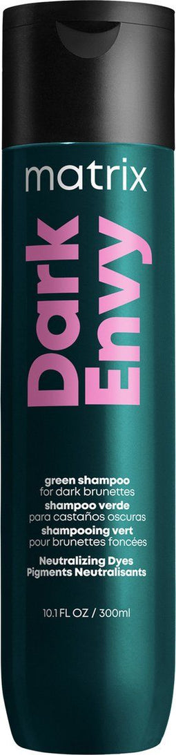 Matrix Dark Envy Shampoo – Neutraliseert rode ondertonen in bruin haar – 300 ml