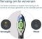 Philips Sonicare W2 Optimal White - Opzetborstels - Verwijdert tot 7x meer tandplak - Zwart (8 stuks)