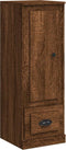 vidaXL - Hoge - kast - 36x35,5x103,5 - cm - bewerkt - hout - bruin - eikenkleur