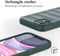 imoshion Hoesje - Geschikt voor iPhone 11 - EasyGrip Backcover - Donkergroen