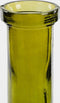 Mica Decorations Rioja - Fles Vaas - H75 x Ø18 cm - Gerecycled Glas - Donkergroen