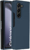 Accezz Liquid Silicone Backcover - Samsung Galaxy Z Fold 5 - Schokabsorberend - Donkerblauw