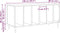 vidaXL - Recordkast - Artisan - Eiken - 100x38x48 - cm - Geengineerd - Hout