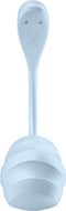 Satisfyer Smooth Petal - G-spot vibrator met app - Ergonomisch en watervast - Lichtblauw