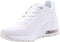 Skechers Million Air - Elevated Air - Hoge Sneakers - Wit