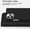 Accezz Premium Leather Slim Bookcase - iPhone 12 Pro/iPhone 12 - Krasbestendig - Zwart