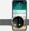 Valante Smartwatch S4 - Smartwatch Dames en Heren - Zilver staal - 44 mm - Stappenteller - Verbrande Calorieën - Hartslagmeter - Bloeddrukmeter