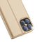 Dux Ducis - Pro serie slim wallet hoes - Geschikt voor iPhone 12 Pro Max - Goud
