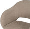 Design bureaustoel - Beige - Stof - Comfortabele zitpositie - volwassenen
