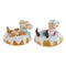 Decoratieve figuren DKD Home Decor Hars Muis (2 pcs) (11.5 x 11 x 8 cm)