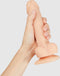 Strap-On-Me Soft Realistic Dildo met zuignap - blanke beige - maat M