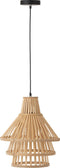 J-Line hanglamp Lagen - bamboe - naturel - medium