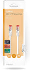 Nedis CAT6a netwerkkabel - S/FTP - RJ45 Male - RJ45 Male - 1.50 m - Snagless - Rond - LSZH - Wit - Doos