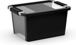 KIS Bi Box - Opbergbox 11L - Ergonomische handgrepen - Zwart