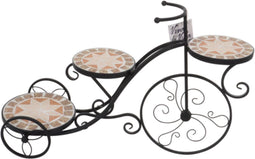 Fiets mozaiek in 3 hoogtes