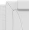 vidaXL Viana - Hoofdbordkussen - Kunstleer - 160 cm - Wit