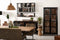 HSM Collection Wandplank Brixton - 60x30 cm - mangohout/ijzer