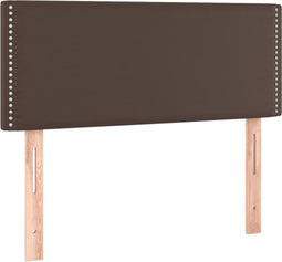 vidaXL - Hoofdbord - 90x5x78/88 - cm - kunstleer - bruin