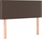 vidaXL - Hoofdbord - 90x5x78/88 - cm - kunstleer - bruin