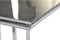 Eettafel DKD Home Decor Zilverkleurig Kristal Staal 180 x 90 x 75 cm Wit