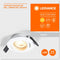 LEDVANCE Spotverlichting: voor plafond, RECESS DOWNLIGHT TWISTLOCK GU1- / 4,3- W, 22-…24- V, stralingshoek: 36, Warm White, 27- K, body materiaal: aluminum, IP2-