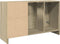 vidaXL - Wastafelkast - 90x29x55 - cm - bewerkt - hout - sonoma - eikenkleurig