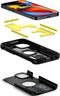 Spigen Tough Armor - Soft case - Schokbestendig - Zwart - iPhone 12 Mini