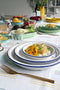 CABANAZ - bord, keramiek, LARGE PLATE, doorsnede 27 cm, wit