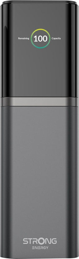 Strong S19 Powerbank - 12000 mAh - 176 W Max - 2 x USB-C + USB-A - Opladen in 19 min - Zwart
