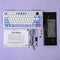 EPOMAKER Aula F75 MAX - Mechanisch Draadloos Toetsenbord - RGB - 75% - QWERTY - Wit/Blauw
