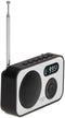 Adler AD 1906 - Portable Radio/DAB(+)/Cd speler - AM-FM Radio Wekkerfunctie - 95mm hoog - 160mm breed