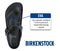 Birkenstock Rio - Sandalen - Smalle pasvorm - Navy - Maat 25
