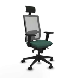 Bureaustoel met hoofdsteun Piqueras y Crespo 2D066N1