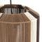 Light & Living Hanglamp Kozana - Donkerbruin - Ø30cm - Modern - Hanglampen Eetkamer, Slaapkamer, Woonkamer