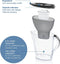 BRITA Marella Waterfilterkan Grijs 2.4L - met 1 MAXTRA PRO AIO Filter