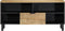 vidaXL - Tv-meubel - 100x33x46 - cm - massief - mangohout - bruin