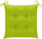 vidaXL - Stoelkussens - 2 - st - 40x40x7 - cm - oxford - stof - heldergroen