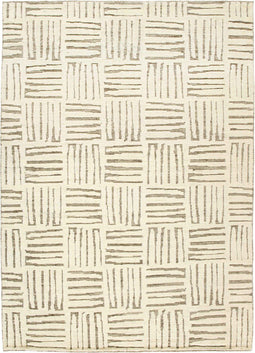 Landscape Cave Beige 1010 Vloerkleed - 140x200 - Rechthoek - Laagpolig Tapijt - Modern - Beige, Taupe, Wit
