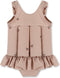Konges Sløjd drijfpak / badpak kind - Cherry blush - Uitneembare drijfstokken - Maat 2 jaar
