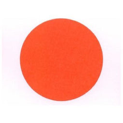 Klika - Etiket 35 mm rond fluor rood afneembaar - 20 stuks