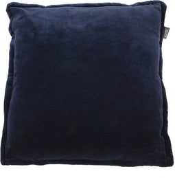 In The Mood Collection Charme - Sierkussen - Velvet - 50 x 50 cm - Donkerblauw