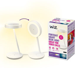 WiZ Portrait - Tafellamp - Slimme lamp met helderheidssensor en instelbaar licht - Multi-color